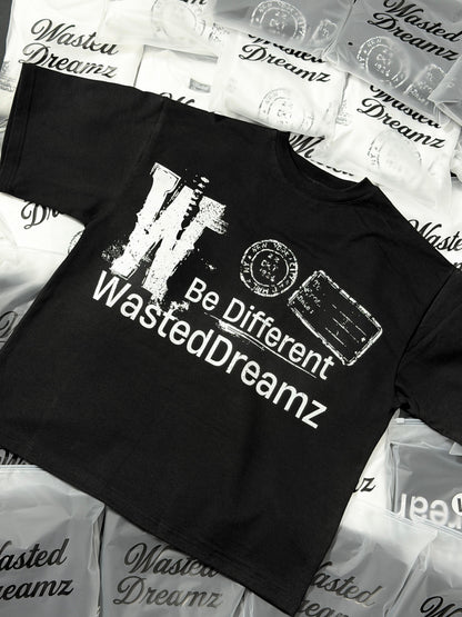 Be different oversized cropped